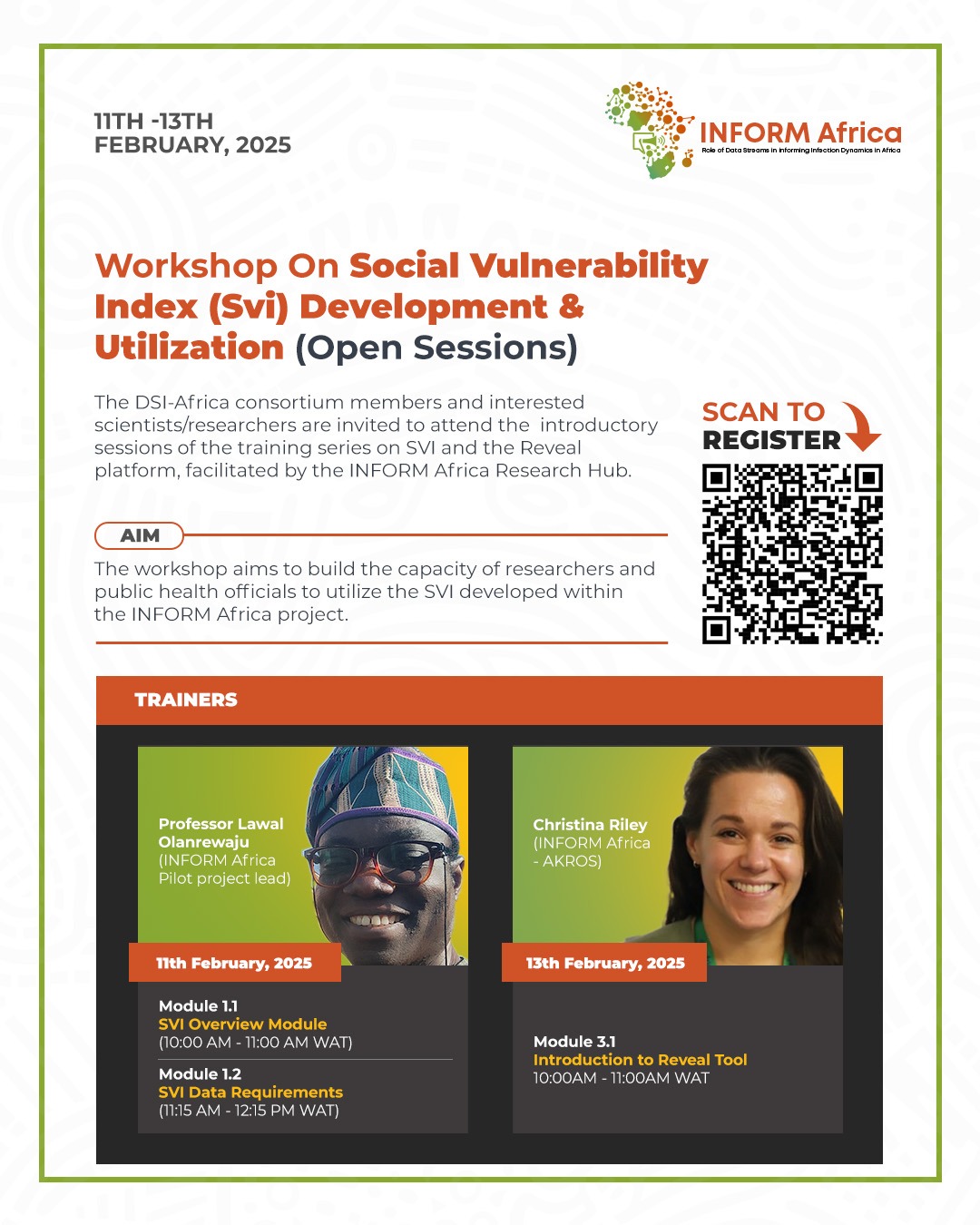 Open Sessions - SVI Workshop II